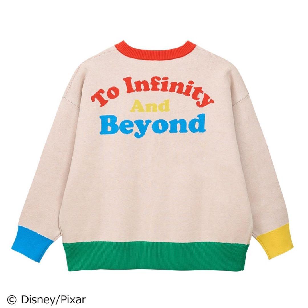 TOY STORY トイ・ストーリー プルオーバー ニット バニラホワイト M