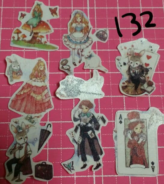 人物マステ1ループ切り売り120円