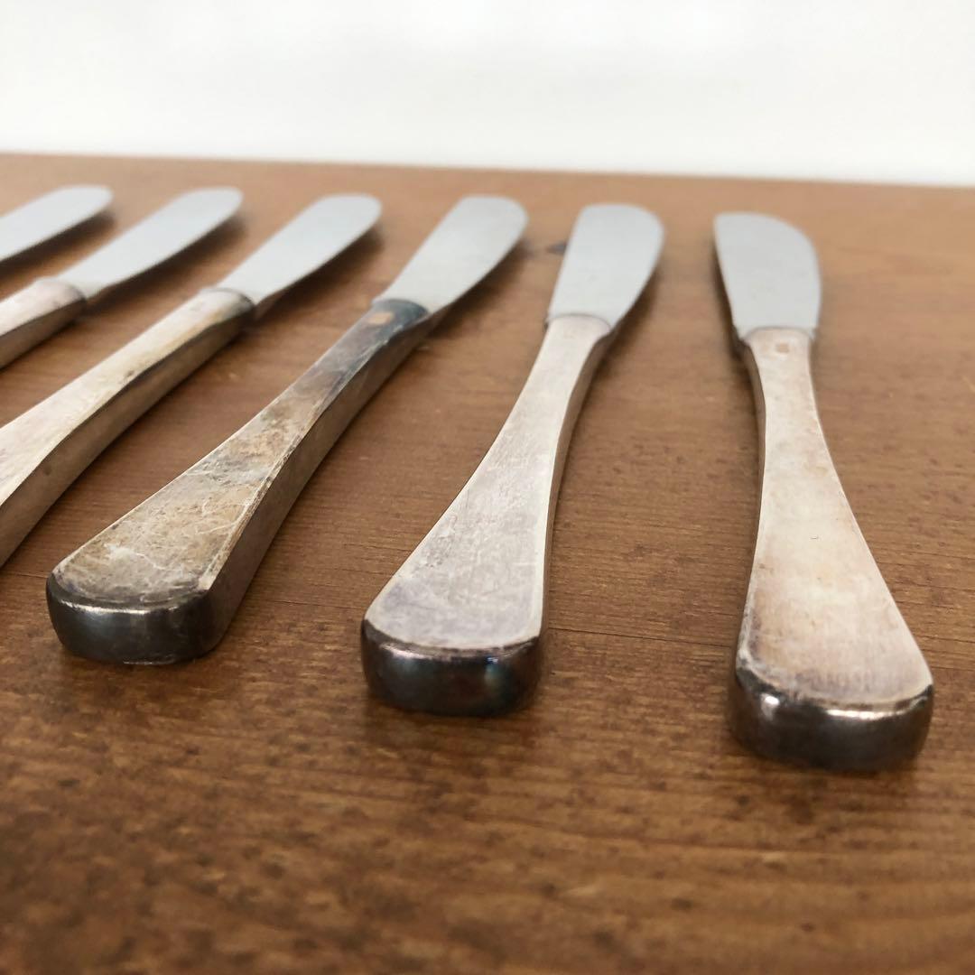 berndorf ナイフ　6本セット　ベルンドルフ　シルバープレート　ビンテージ