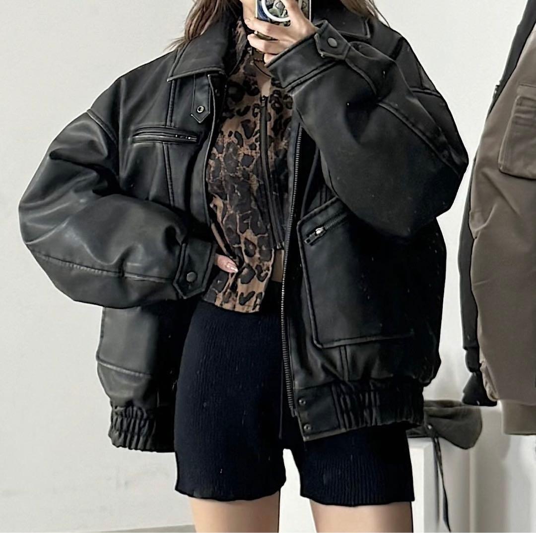 laguagem レザージャケット