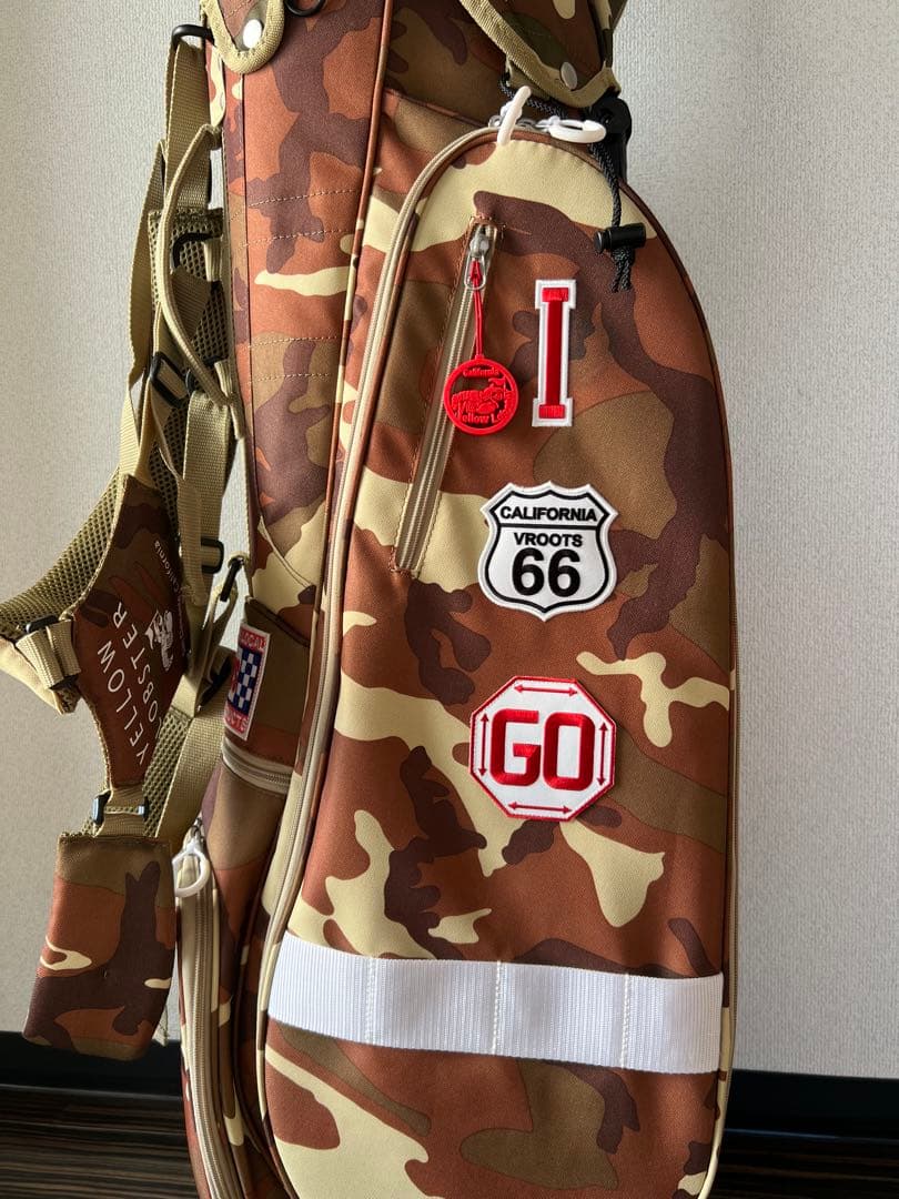 【新品未使用】イエローロブスター YELLOW LOBSTER キャディバッグ