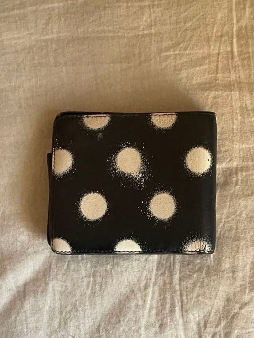 【希少品】BALENCIAGA ドット柄 二つ折り財布
