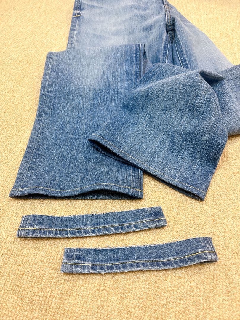 YANUK ヤヌーク ストレートデニム ルイーズ