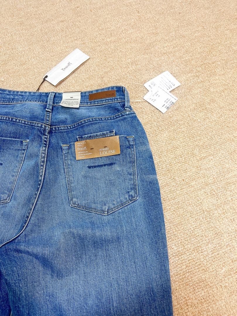 YANUK ヤヌーク ストレートデニム ルイーズ