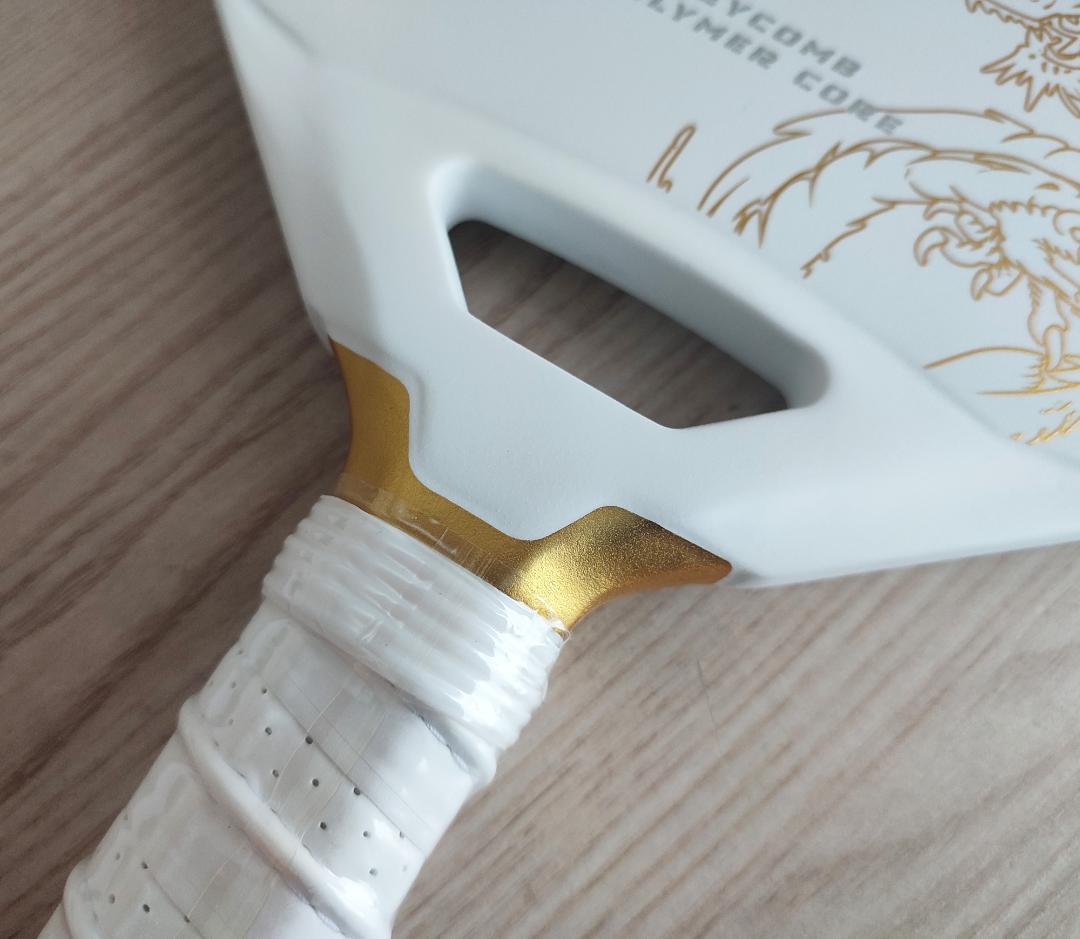 ピックルボール パドル カーボン サーモフォーム エッジレス 黄金 竜