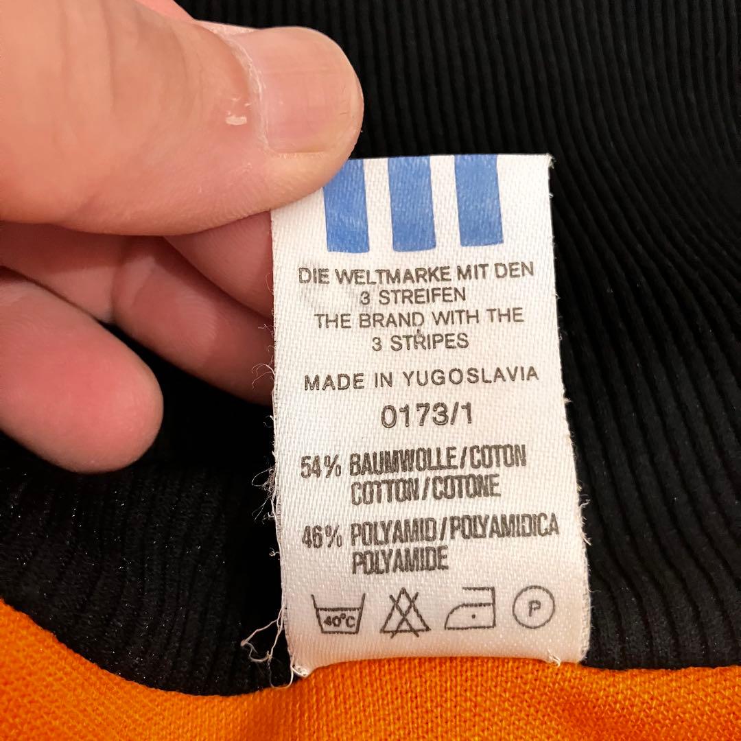 adidas 90s ユーゴスラビア製 トラックジャケット Lサイズ 当時物希少