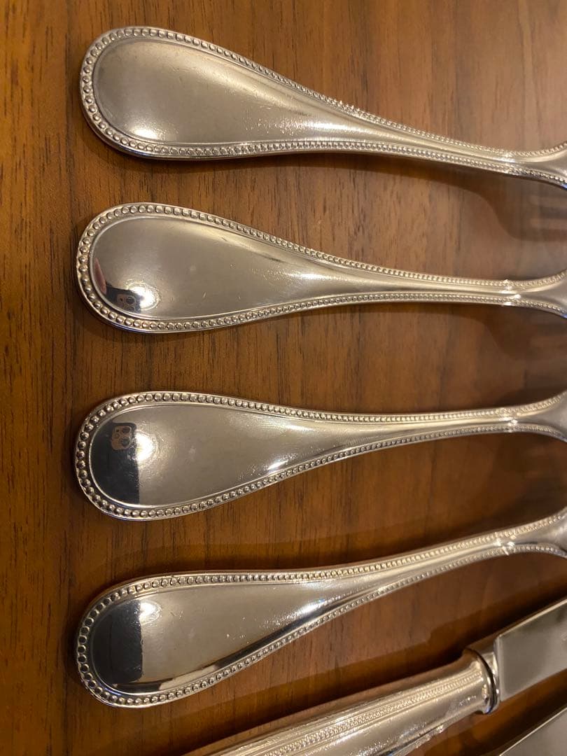 【spaceさま専用商品】クリストフル パール ナイフ・フォーク ペアセット