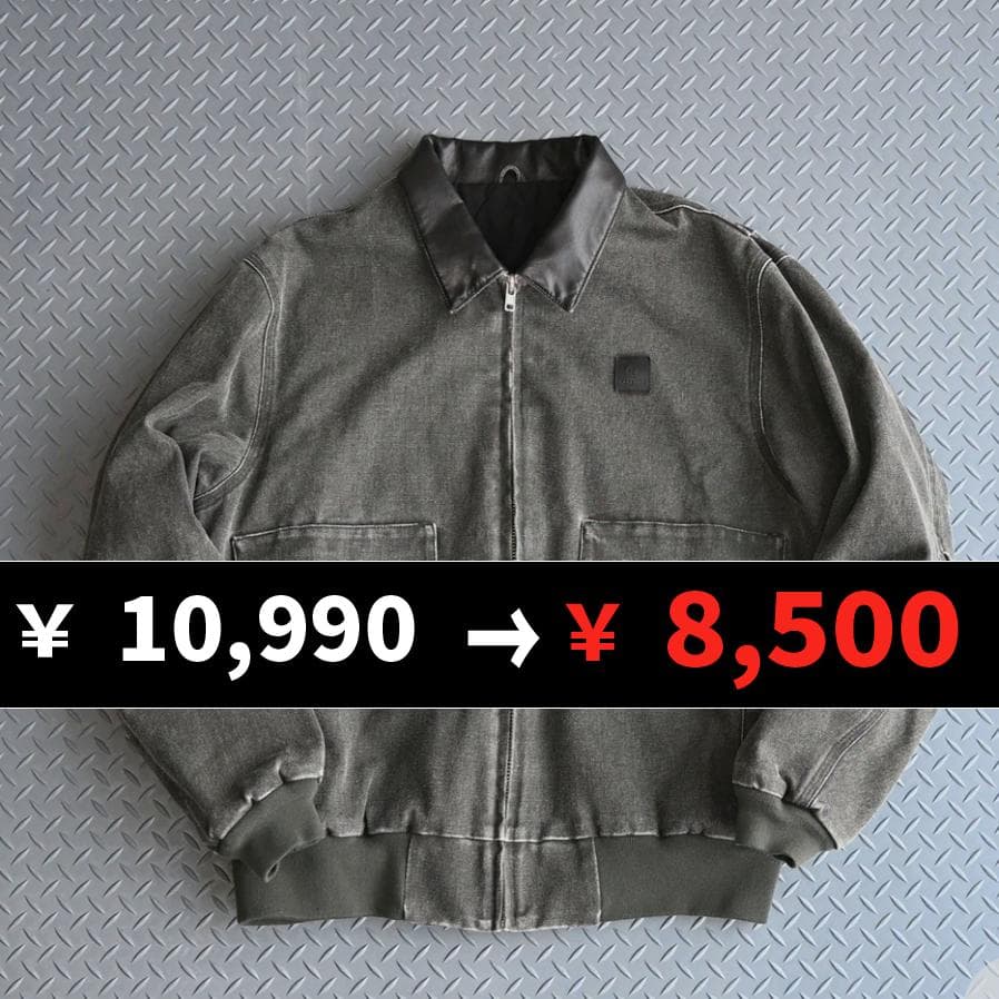 【SALE】L2139レザーカラーデトロイトジャケットL（green）地底人