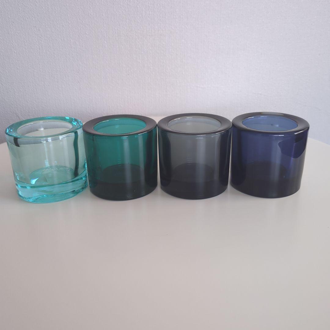 イッタラ　マリメッコ　キビ　キャンドルホルダー　４個セット