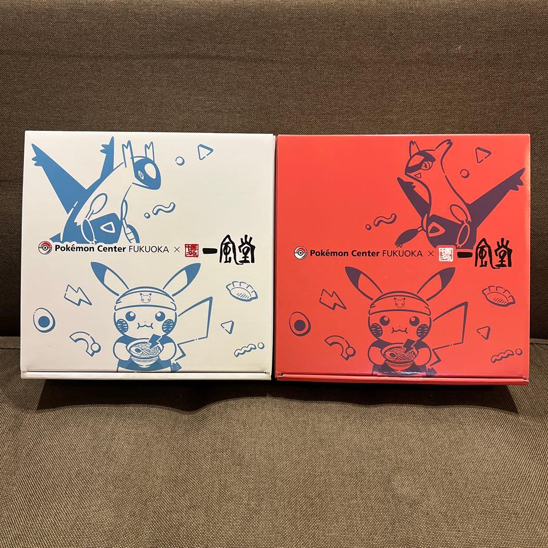 ポケモンセンター　ピカチュウ　博多ラーメン　一風堂