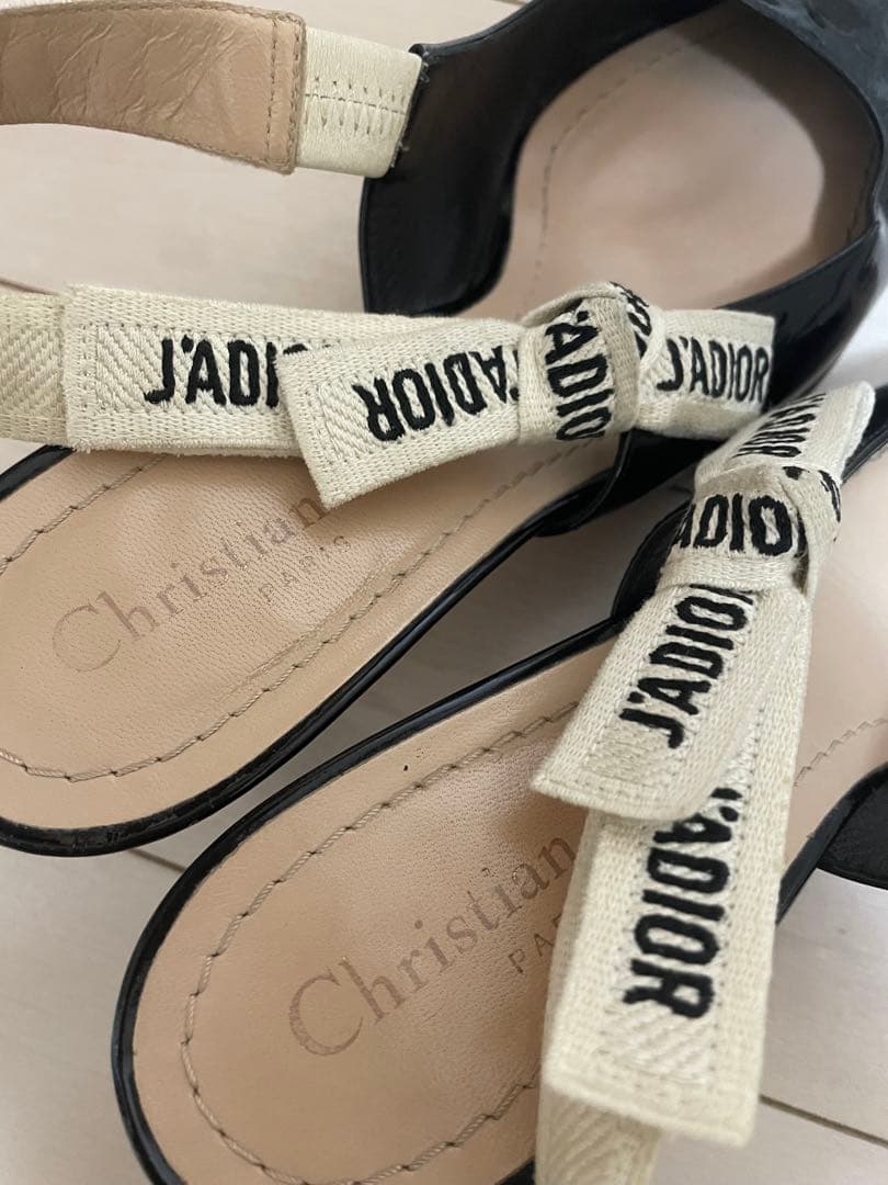 Christian Diorブラック ハイヒール・パンプス 36.5