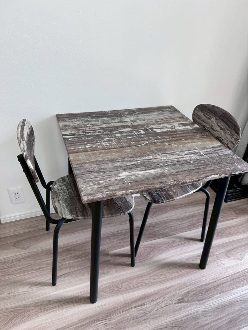 木製ダイニングテーブルセット　引取り可能な方のみ