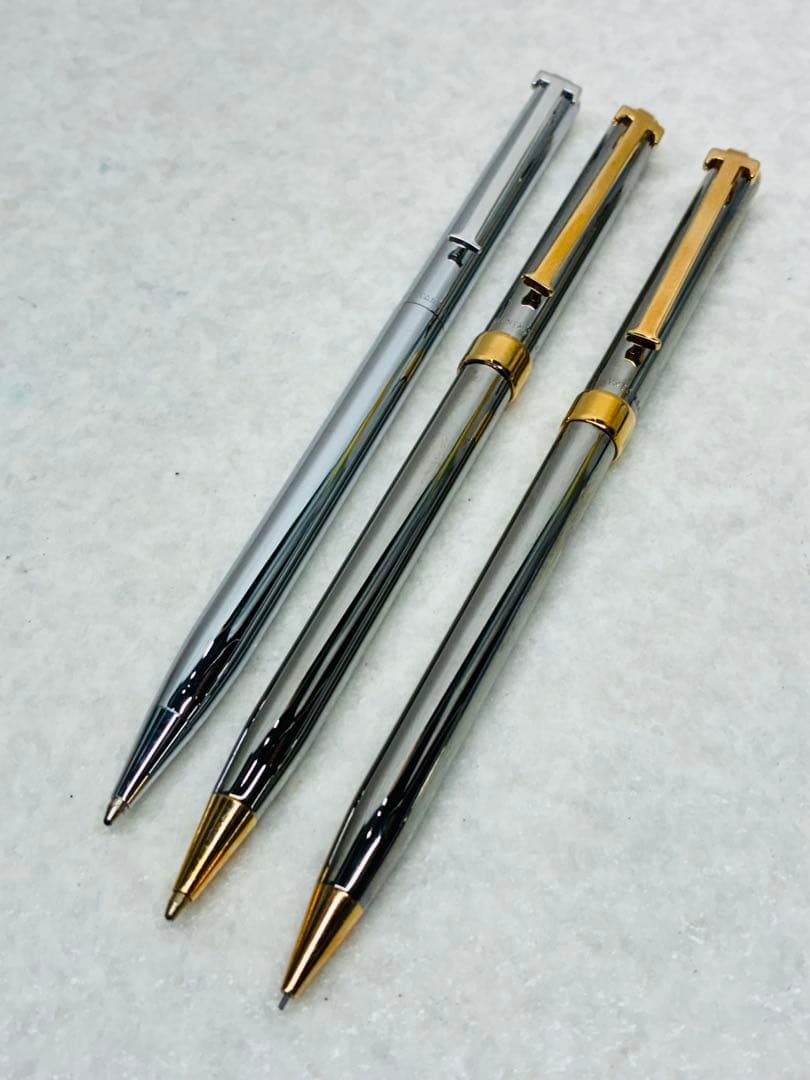 TIFFANY&Co. ティファニー Tクリップ ボールペン シャーペン 3本