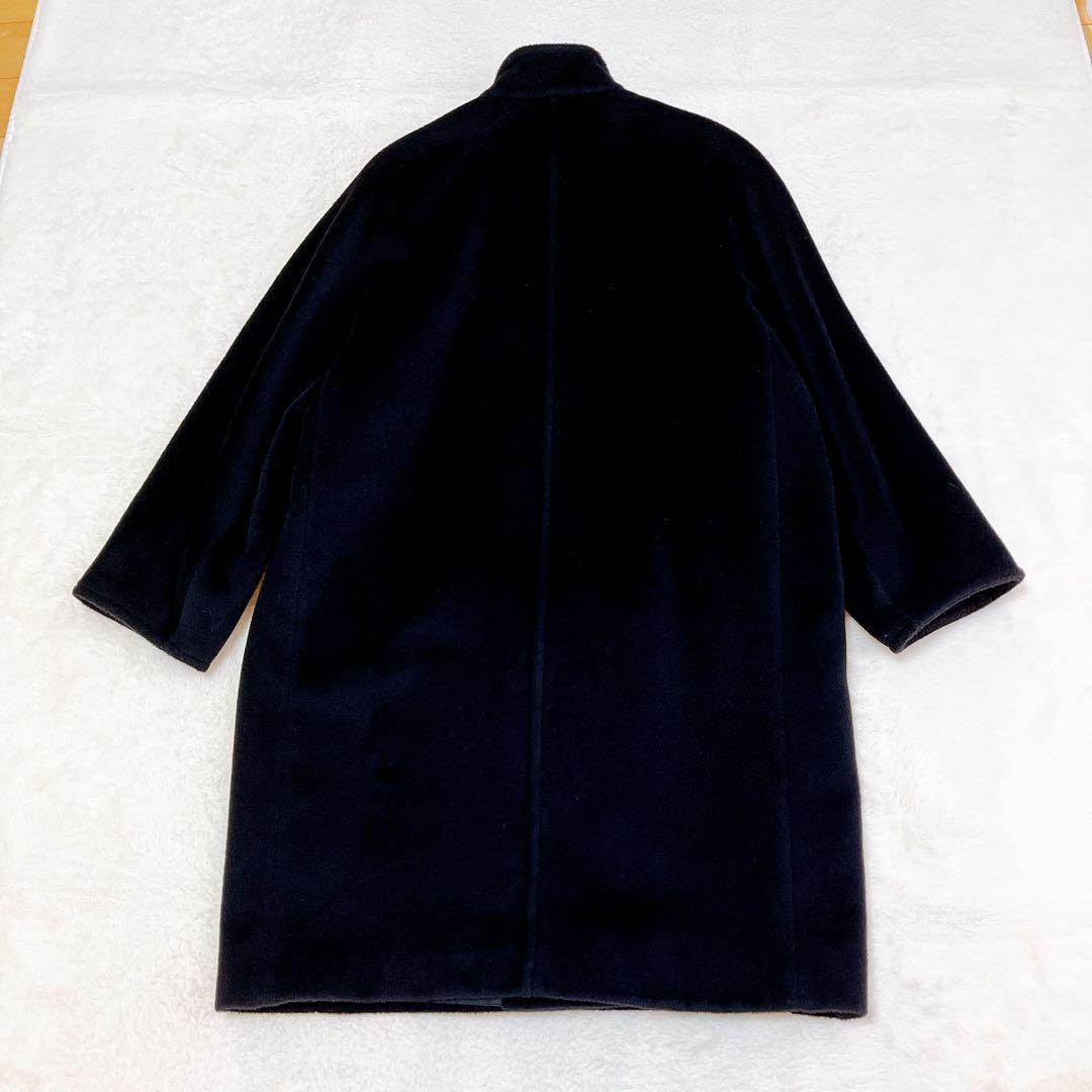MaxMara sportmax最高級PIACENZAロングコート M ブラック