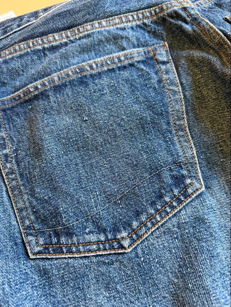 BEAMS BOY 別注 orSlow／ワイドフィットデニムパンツ