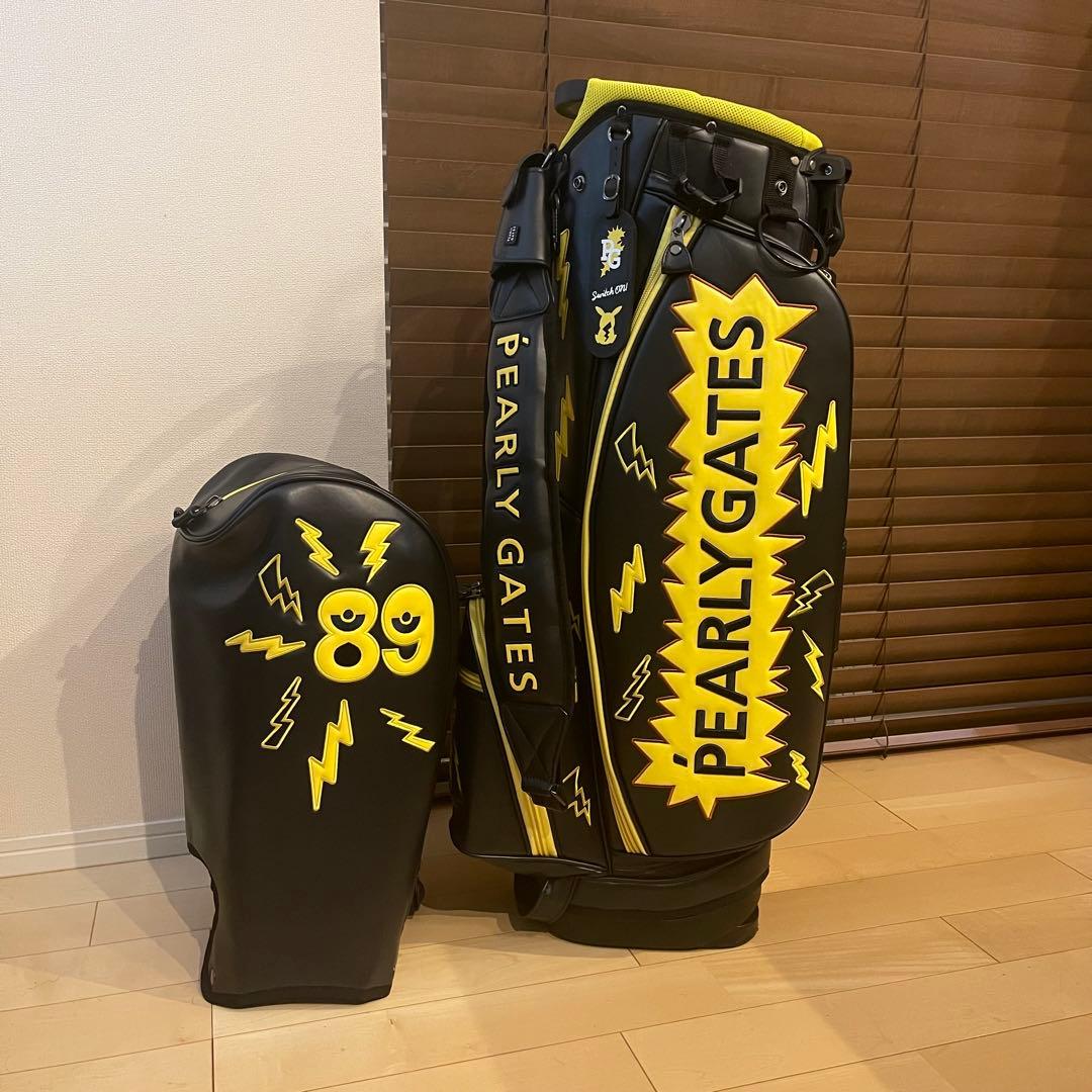 PEARLY GATES パーリーゲイツ ポケモン⚡️ピカチュウ キャディバッグ1
