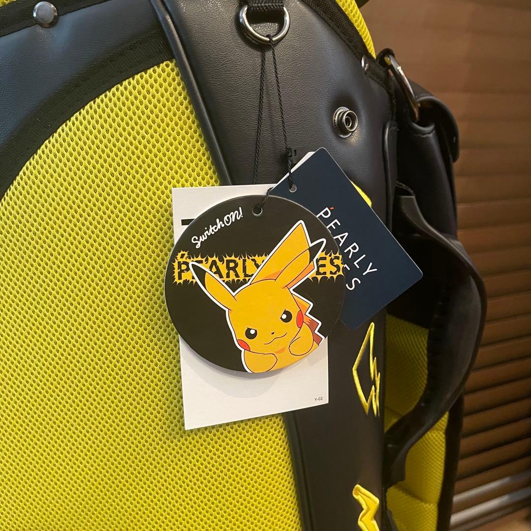 PEARLY GATES パーリーゲイツ ポケモン⚡️ピカチュウ キャディバッグ1