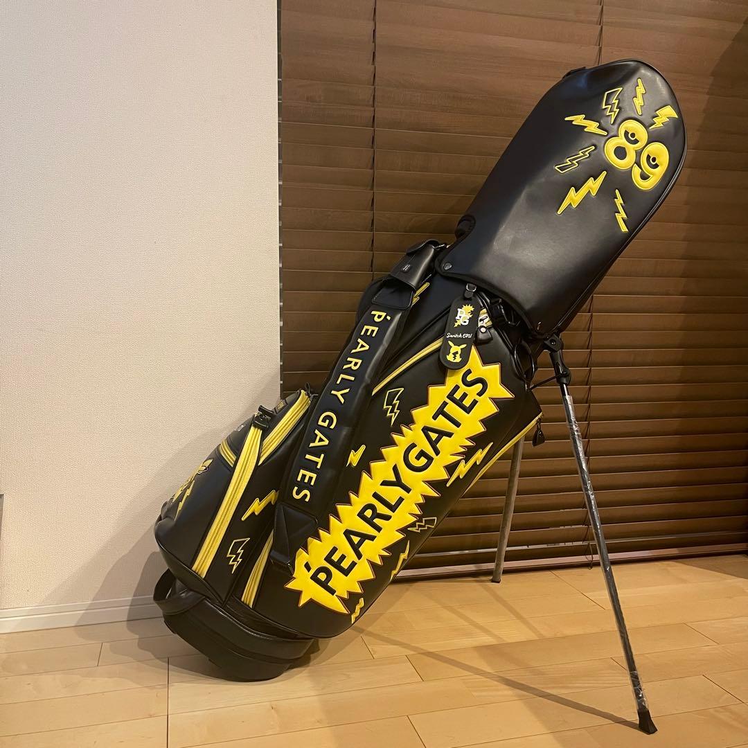 PEARLY GATES パーリーゲイツ ポケモン⚡️ピカチュウ キャディバッグ1