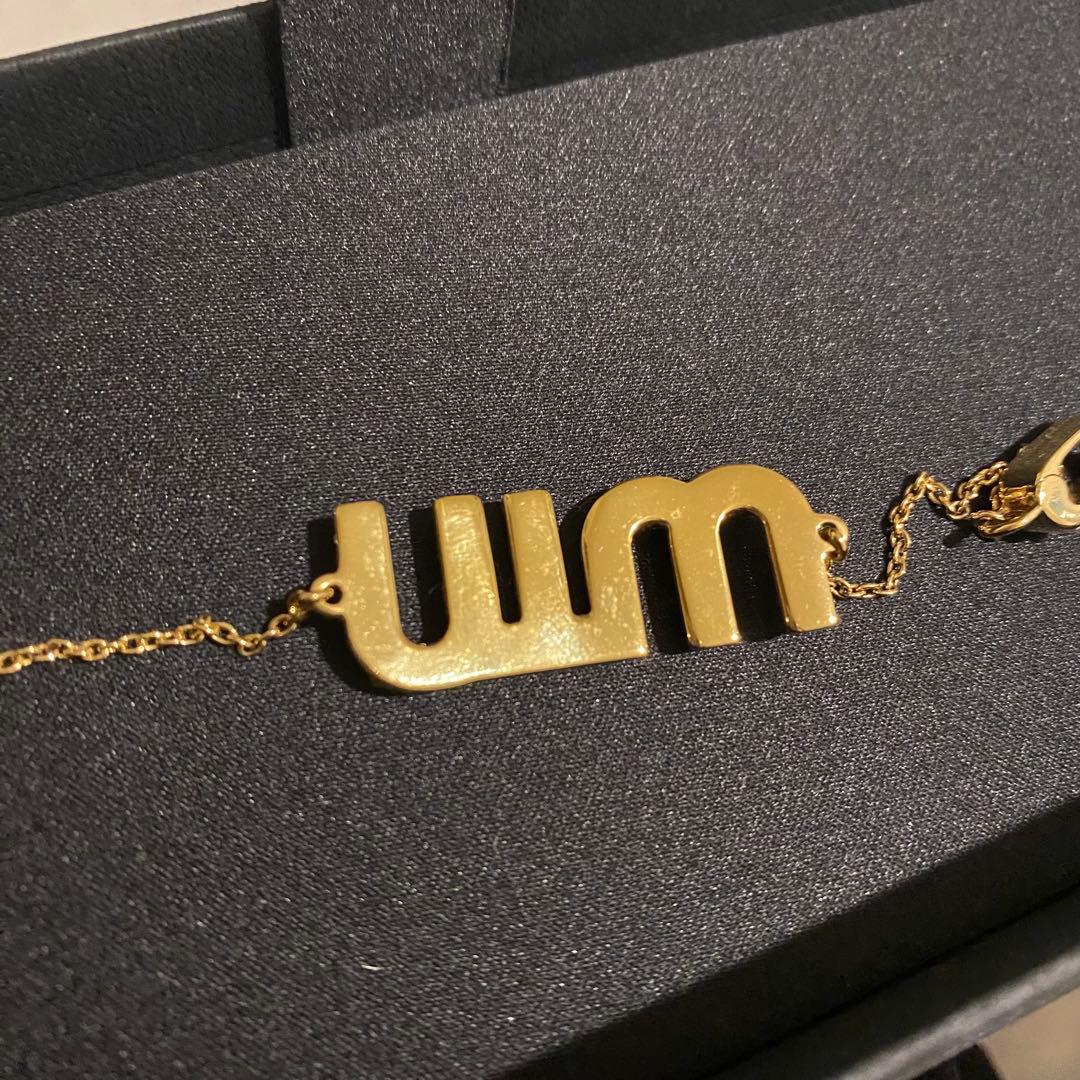 miumiu ブレスレット ゴールド
