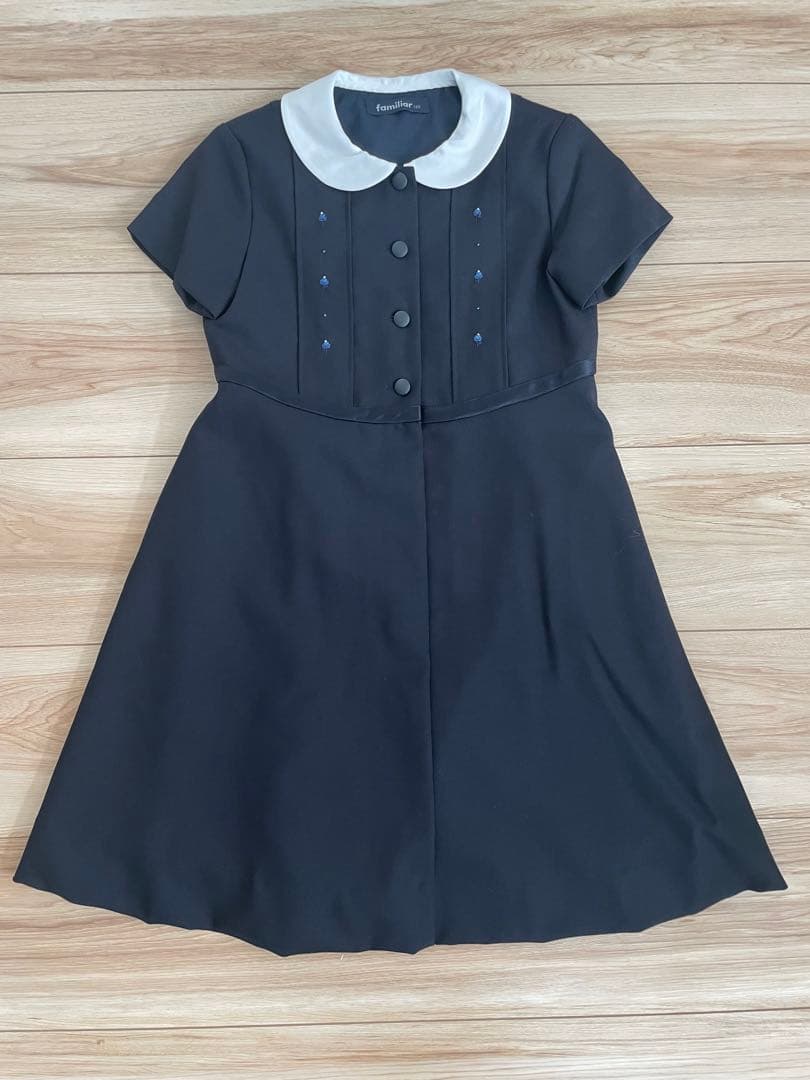 familiar 半袖ワンピース 120 お受験　面接