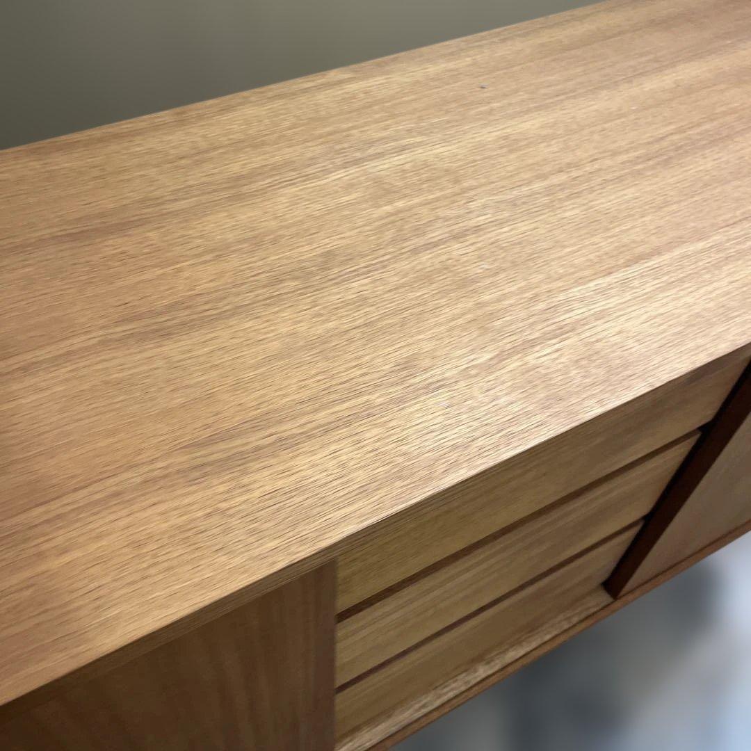 【北欧風】リビングボード◆チーク材◇サイドボード