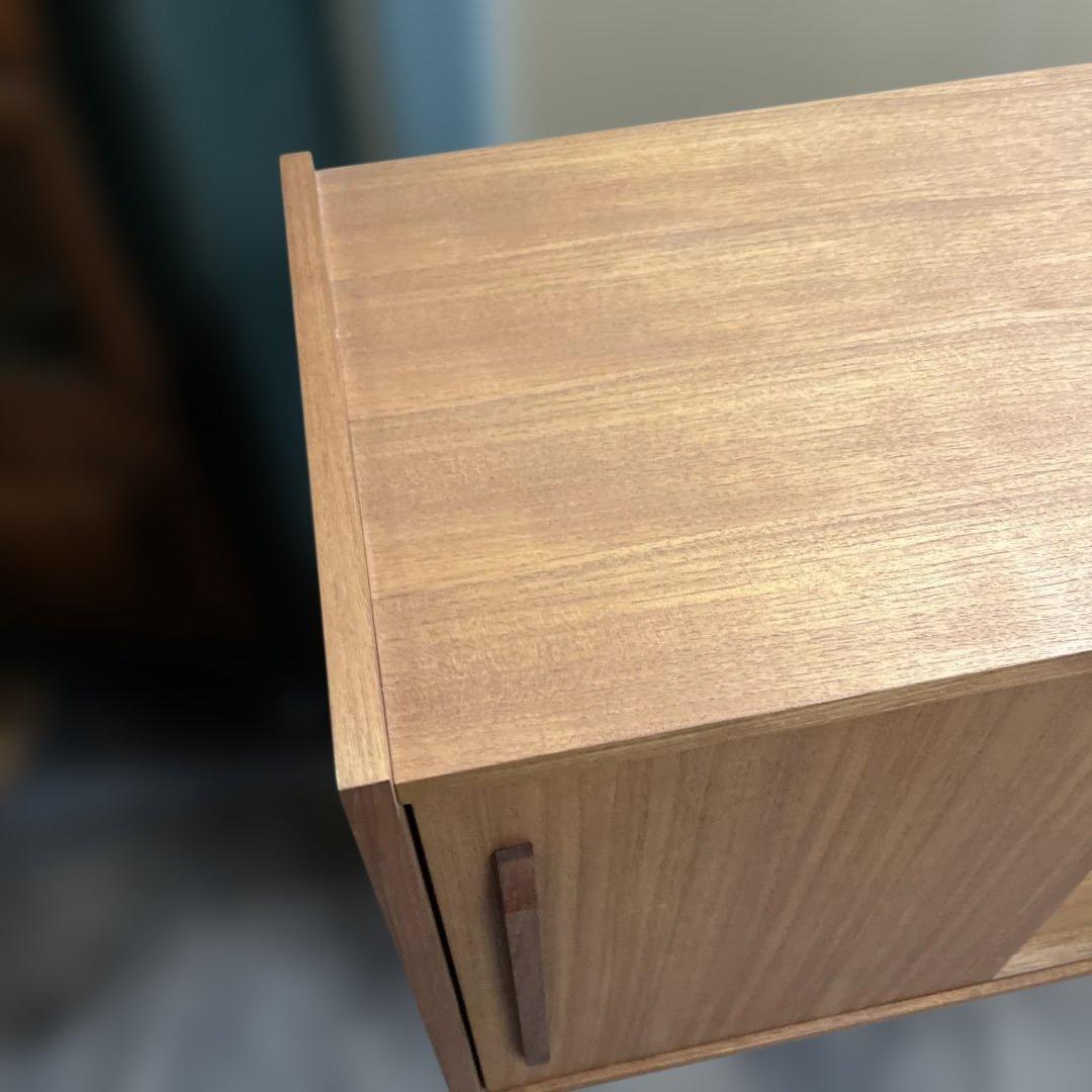 【北欧風】リビングボード◆チーク材◇サイドボード