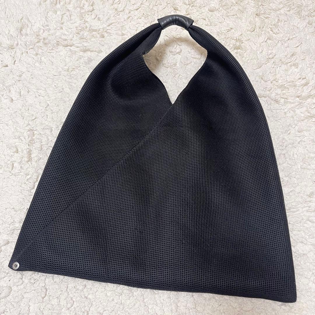 h*i様 MM6 マルジェラ　メッシュ　ジャパニーズ　バッグ　黒　ミディアム