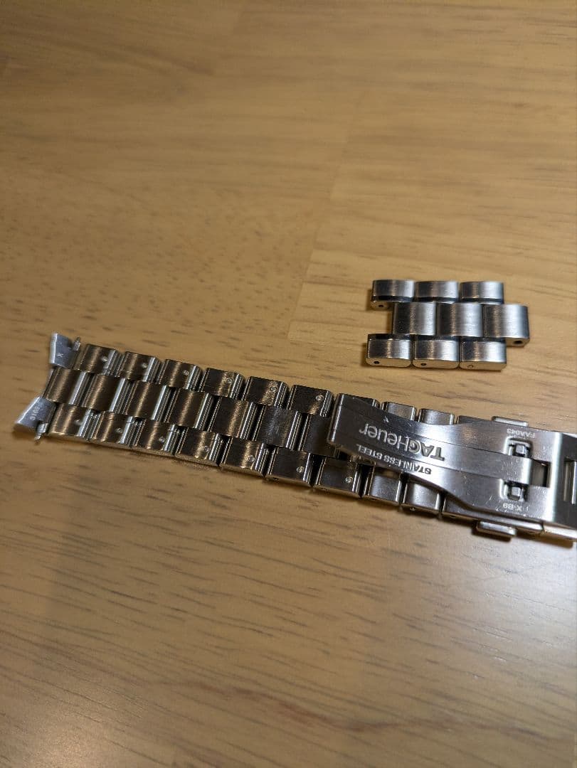 専用Tag Heuer 純正　ステンレススチール 金属ベルト　カレラヘリテージ