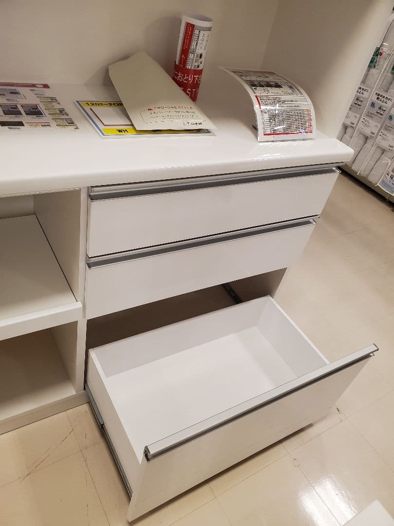 松田家具食器棚　117cm　キッチンボード