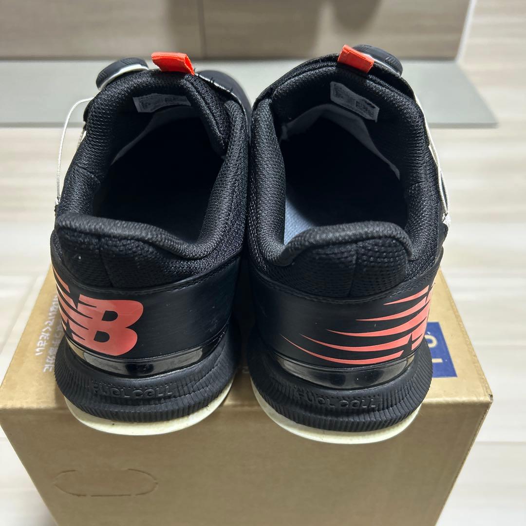 new balance BOAダイヤル式ゴルフシューズ ブラック