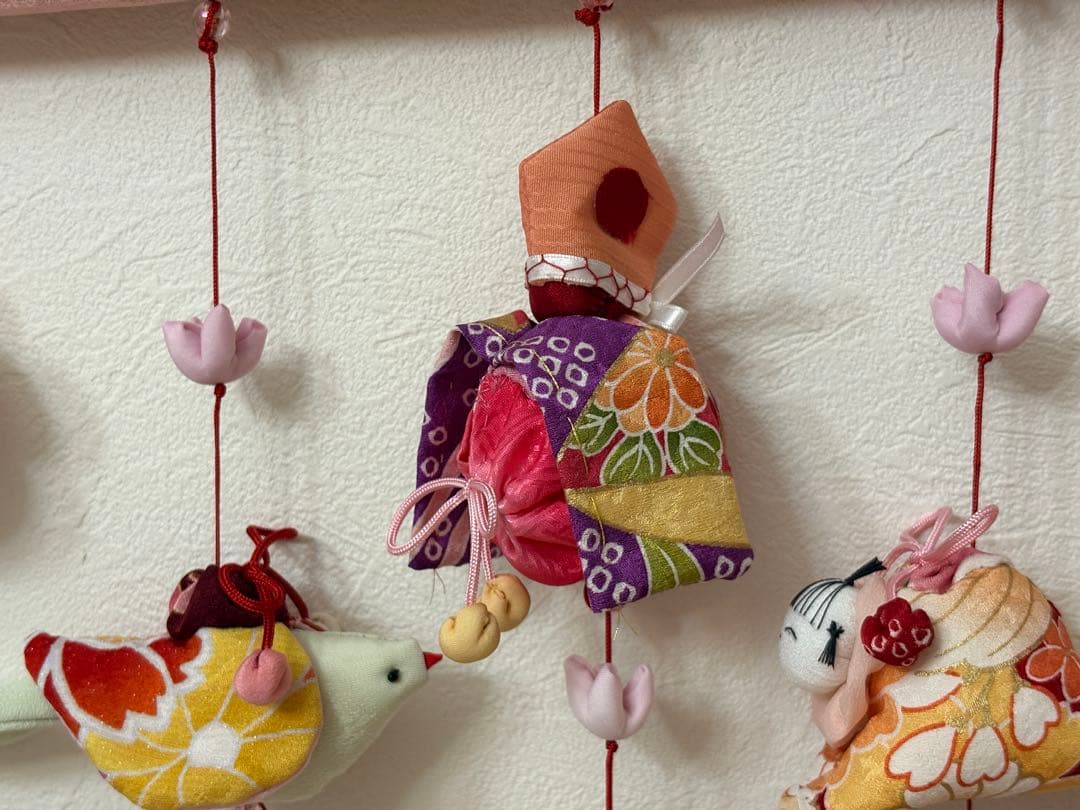 可愛いつるし雛　No.192 壁掛けタイプ・ひな祭り・桃の節句・おひなさま