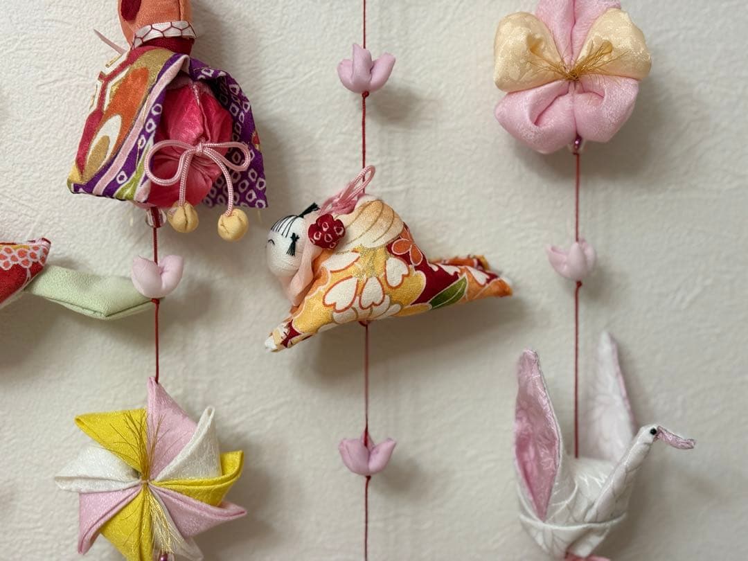 可愛いつるし雛　No.192 壁掛けタイプ・ひな祭り・桃の節句・おひなさま