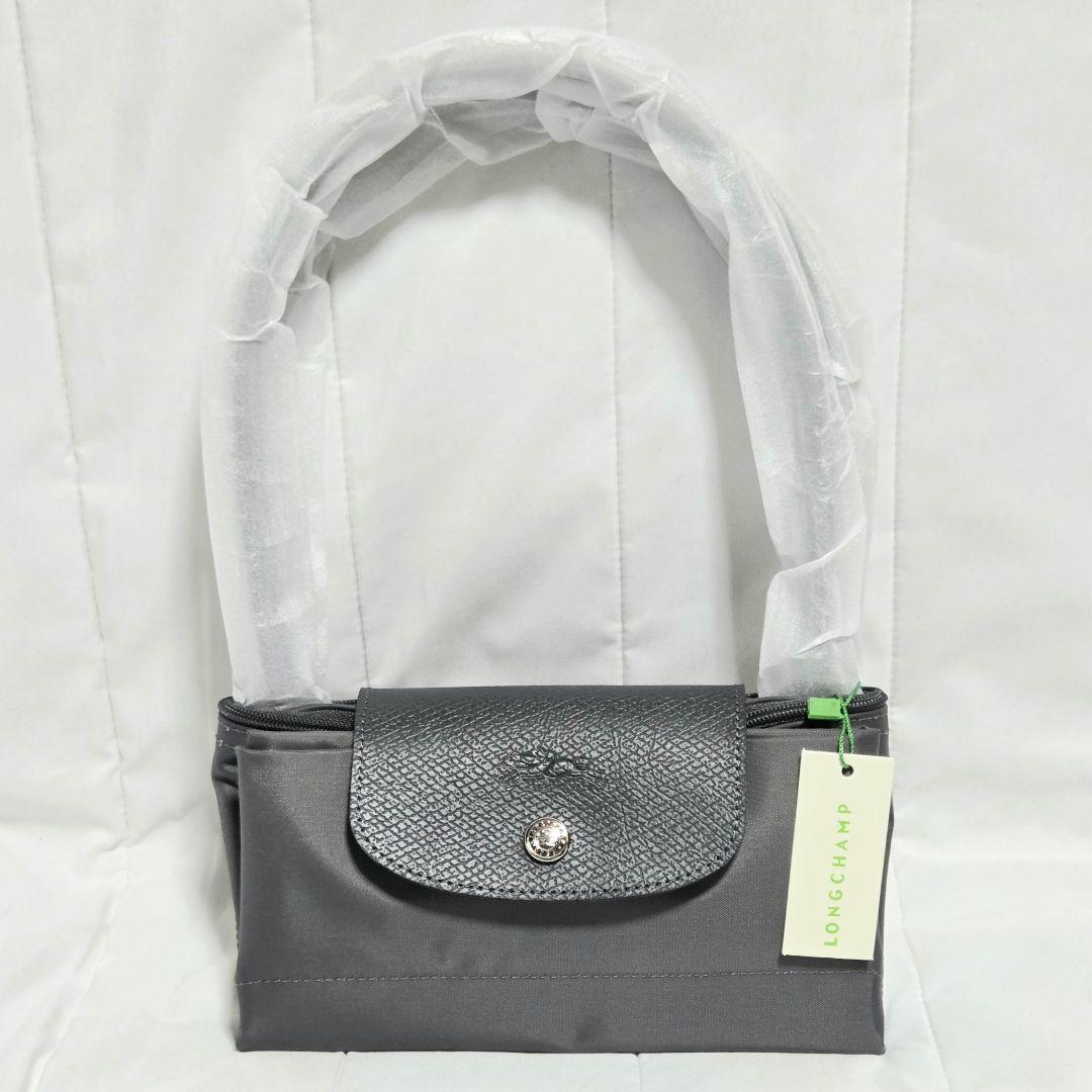 【新品】LONGCHAMP ル プリアージュ トートバッグ M グレー