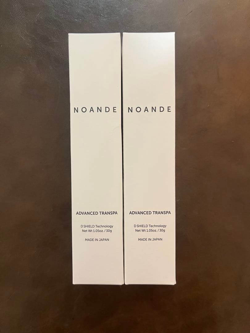 新品未開封　ノアンデ アドバンスドトランスパ30g 2本セット