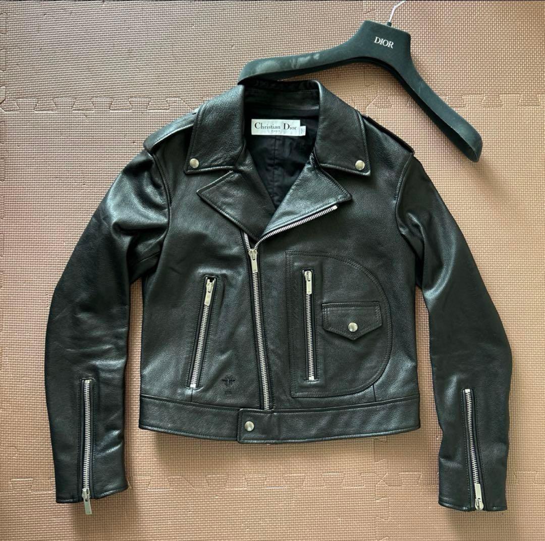 christian diorディオールバイカージャケット34