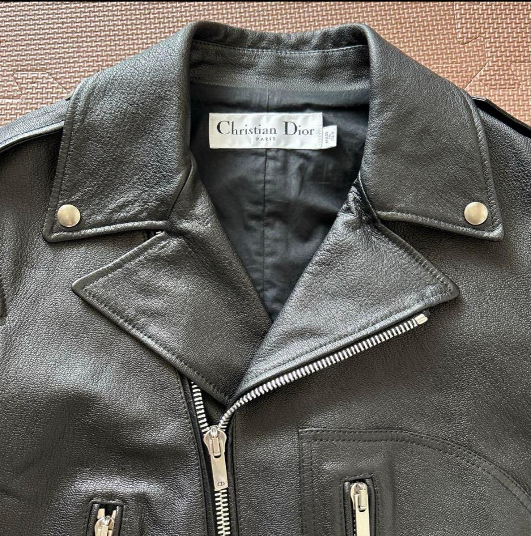 christian diorディオールバイカージャケット34
