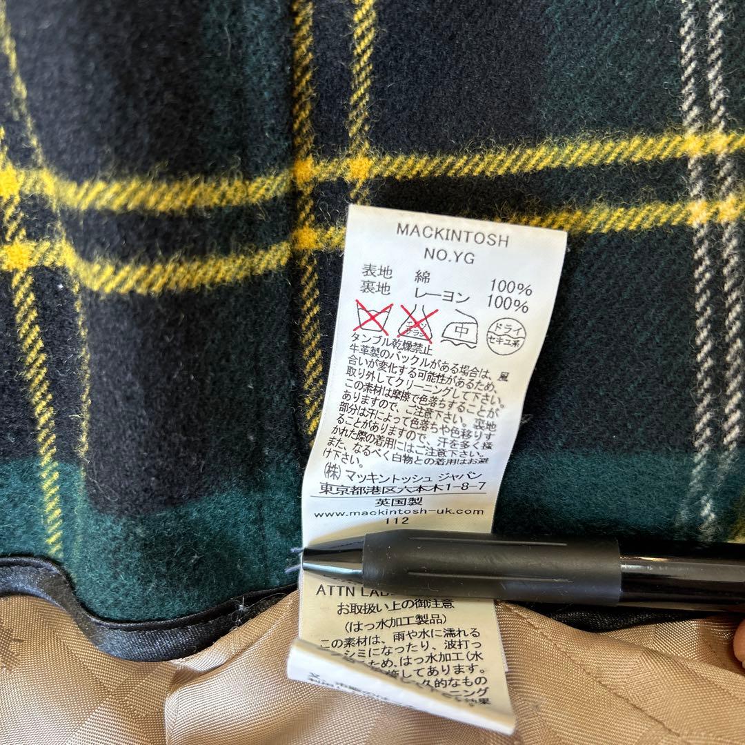 MACKINTOSH DOWNFIELD サイズ36 茶タグ