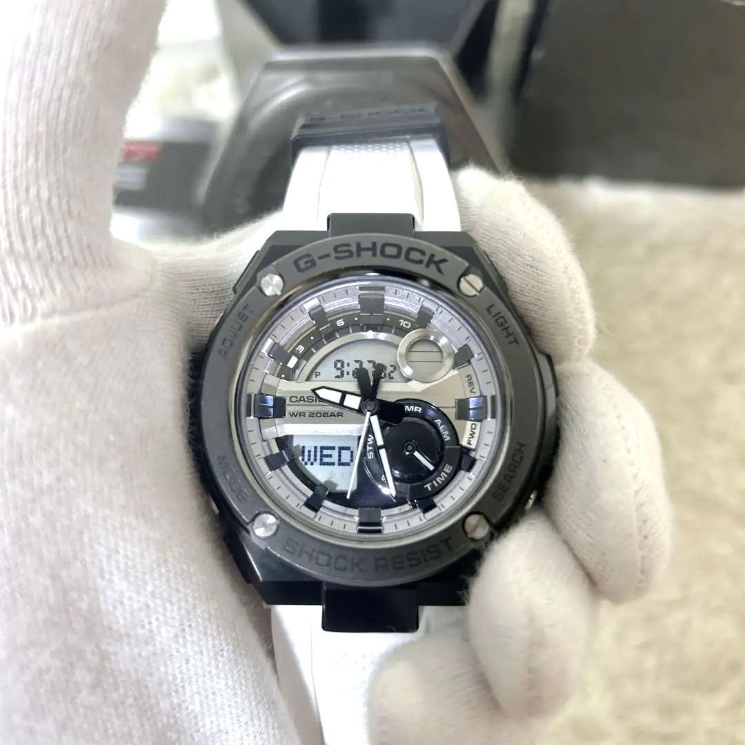 【美品】CASIO G-SHOCK G-STEEL GST-210B