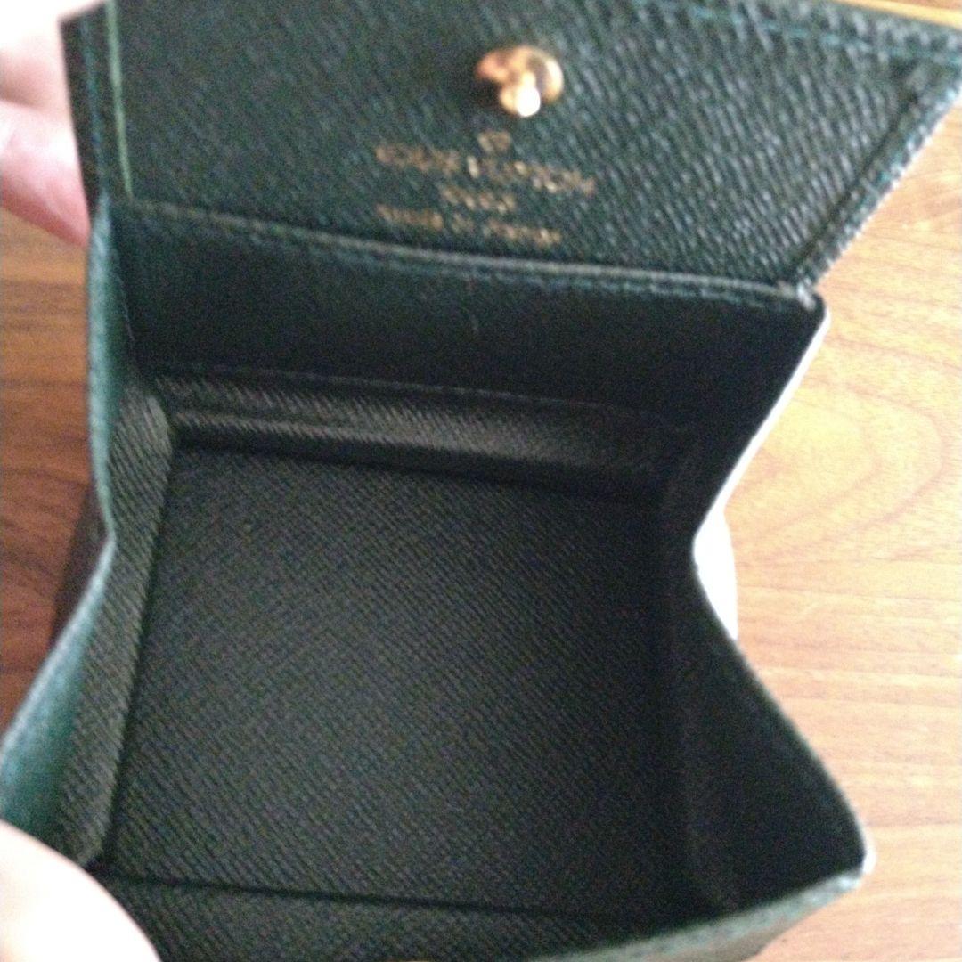 美品　Louis Vuitton　タイガ　 グリーン　ケース