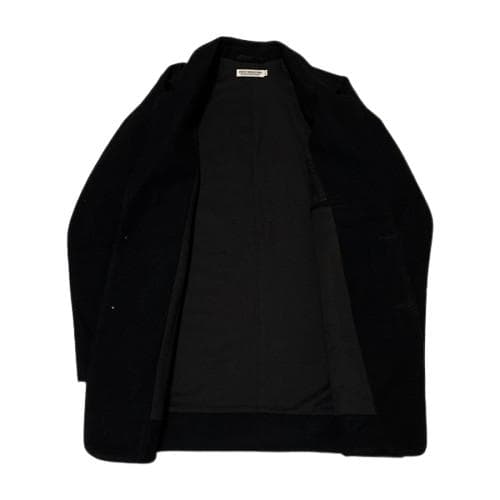 良品 定価70400円 COOTIE ウールモッサ チェスターコート ブラックM