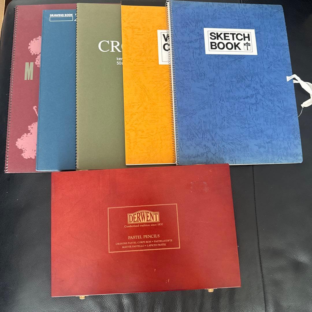 未使用 DERWENT ダーウェント パステルペンシル90色 色鉛筆＋スケッチ