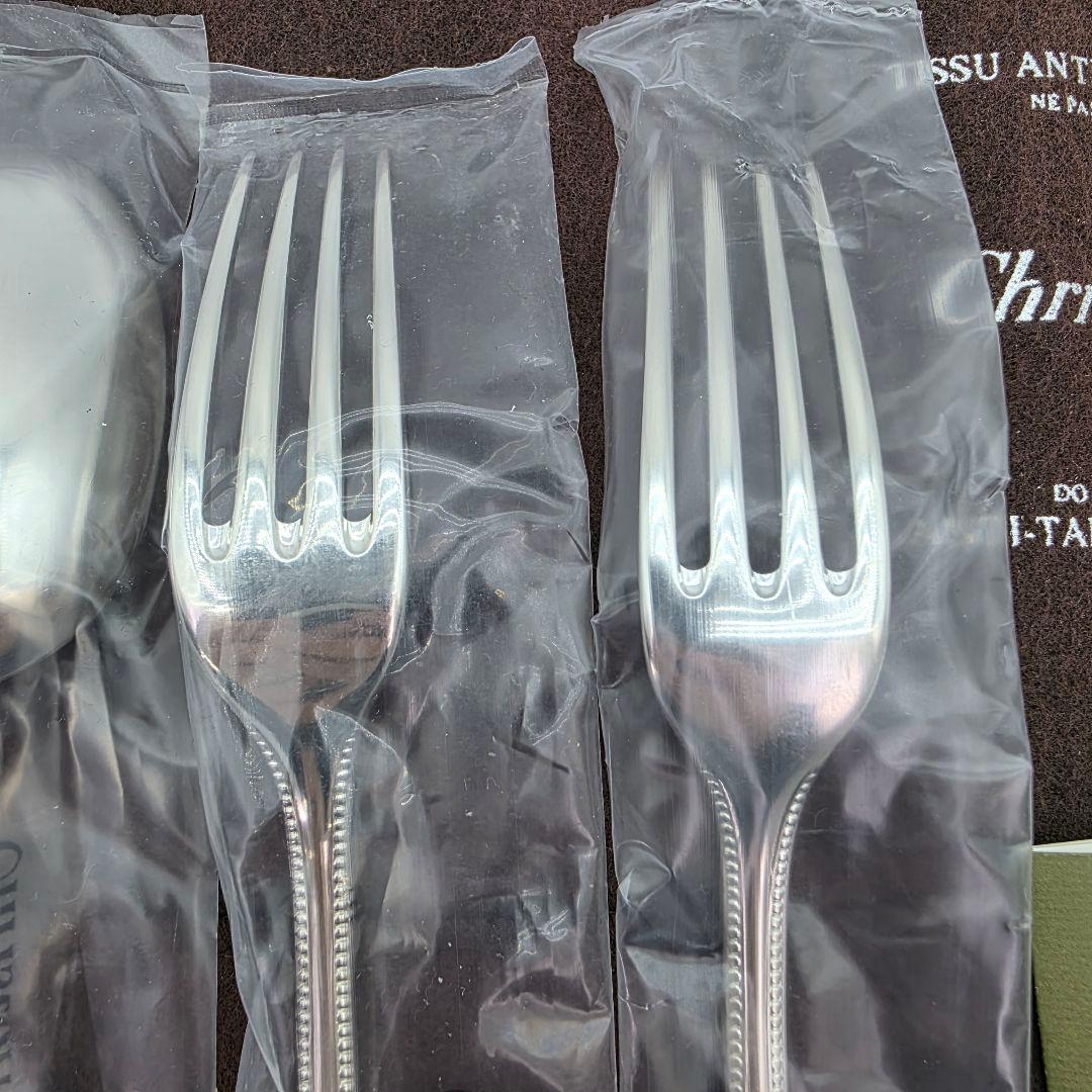 クリストフル Christofle スプーン　フォーク　各2点セット