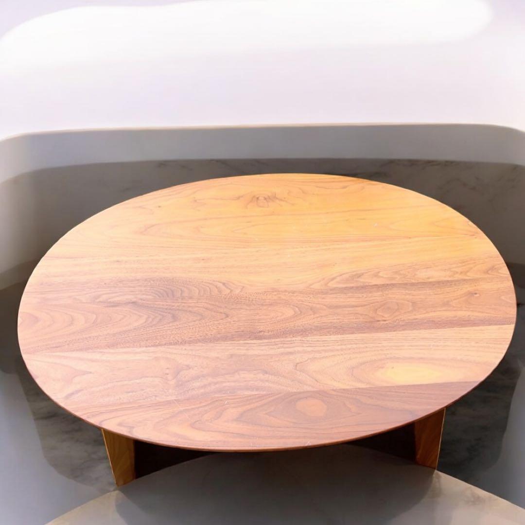 カリモク家具 ローテーブル リビングテーブル 楕円