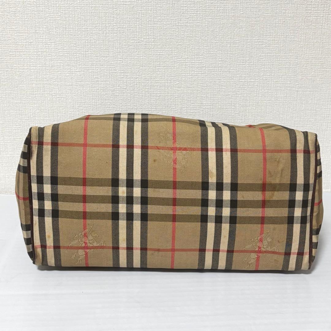 正規品 鑑定済 Burberrys ミニボストンバッグ ノバチェック a81