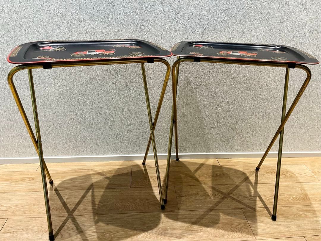 トレイ　1950年製　ヴィンテージ　アンティーク サイドテーブル