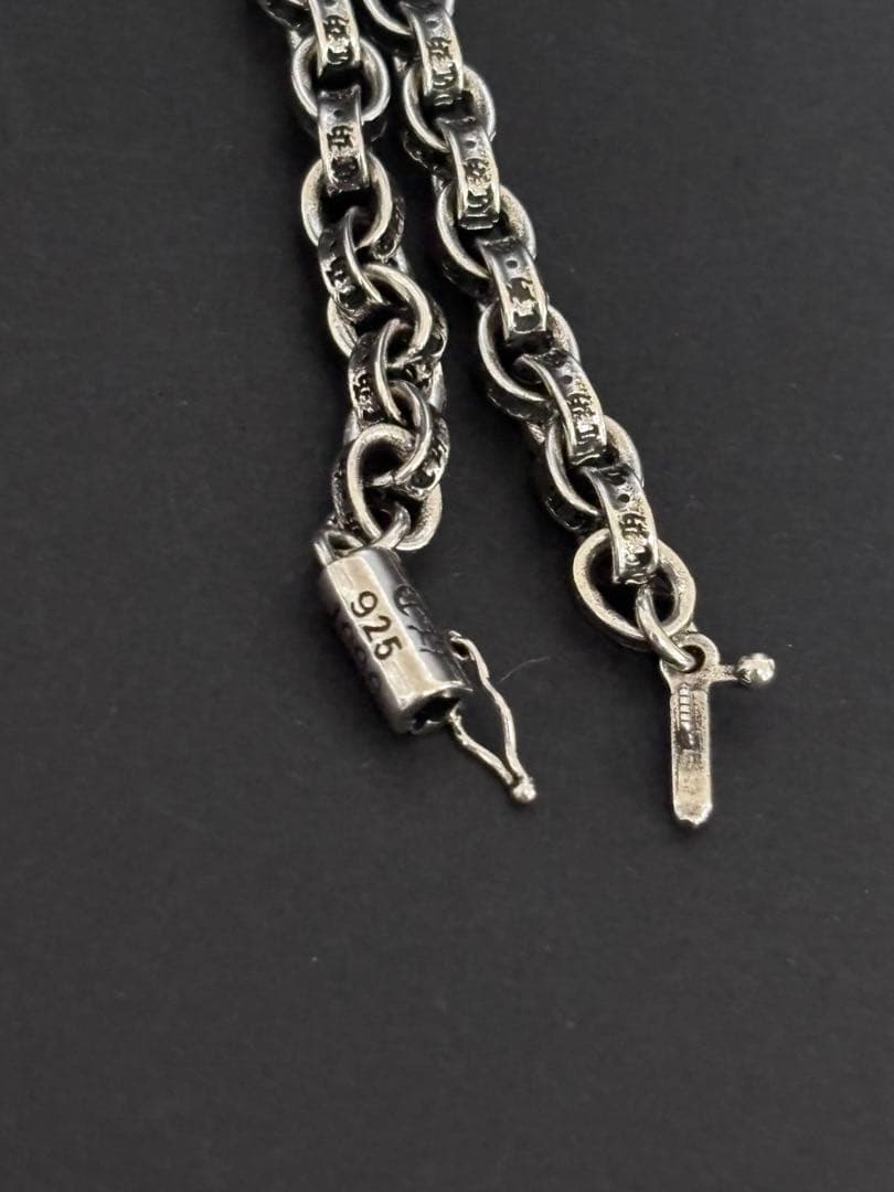 ネックレス ペーパーチェーン タイニー クロス シルバー アクセサリー