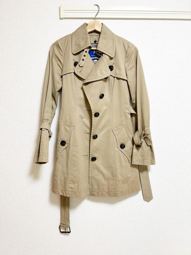 BURBERRY BLUE LABEL トレンチコート 36 ベージュ