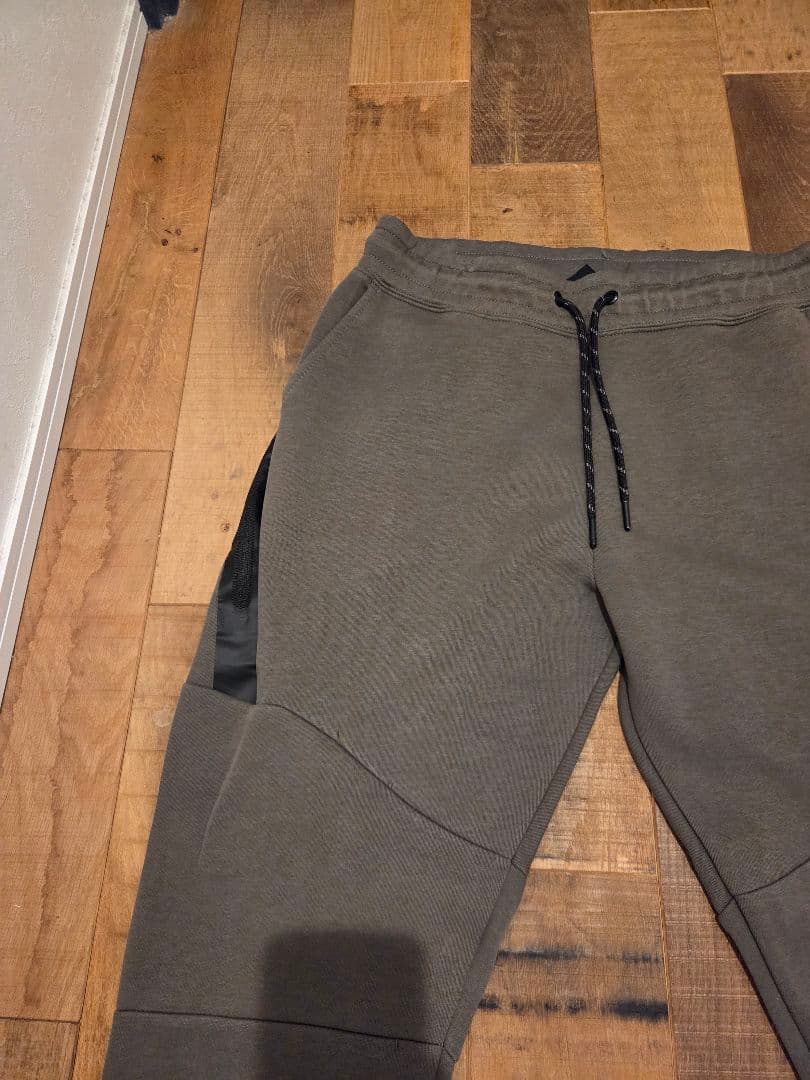 【美品】NIKE ナイキ テックフリース上下セット カーキ オリーブ XL