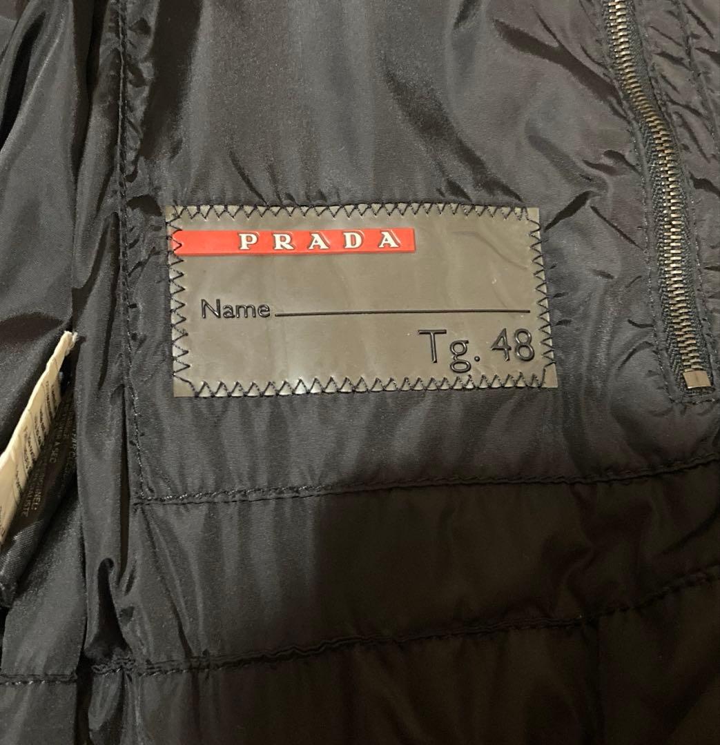 美品 PRADA SPORT レザージャケット サイズ48 国内正規品