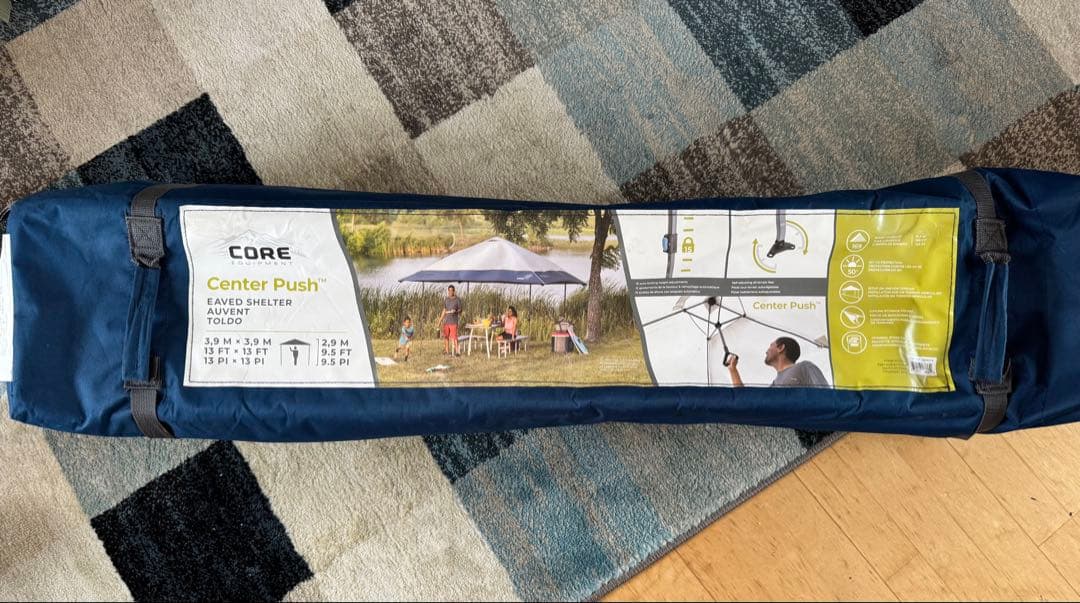 CORE Center Push アウトドアシェルター 13ft x 13ft